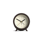 The Fred Mid-Century Modern Alarm Clock - Chocolate Brown