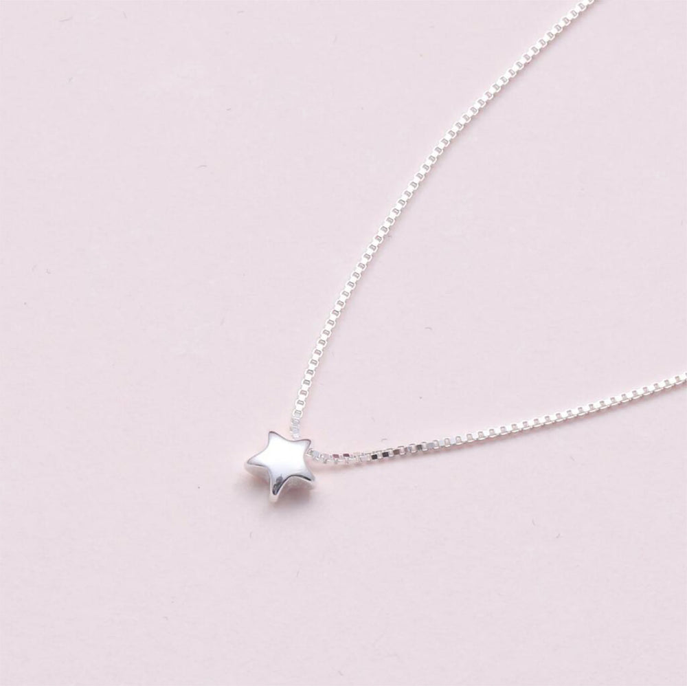 'A Star Is What You Are' Necklace - Silver