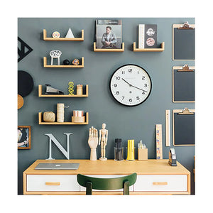 Modern Wall Clock - Black