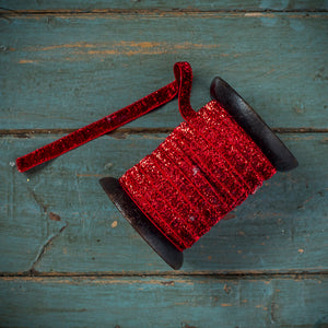 Shimmery Red Ribbon