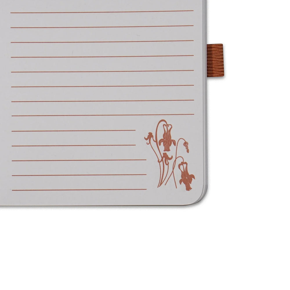 A6 Notebook With Pen - Walter Crane (Meadow Flowers)