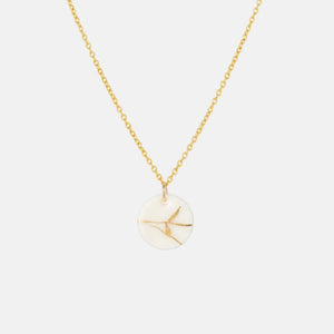 Kintsiguri Porcelain Gold Necklace