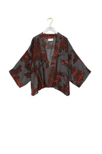 Pagoda Kimono in Pewter
