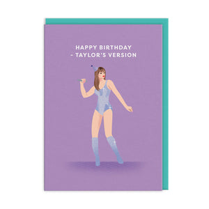 Taylor Swift Happy Birthday Card