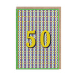 50 Birthday Card