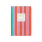 Design No. 14 Candy Stripe Kaleidoscope Hardback Notebook