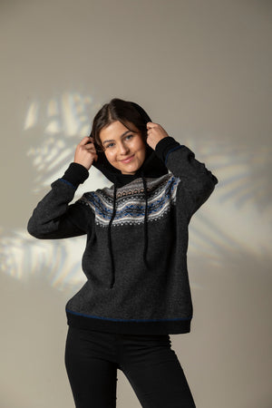 Alpine Hoody Sweater - Pegasus