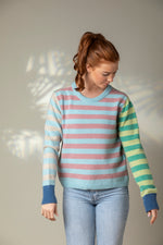 Stobo Stripe Sweater - Calamine