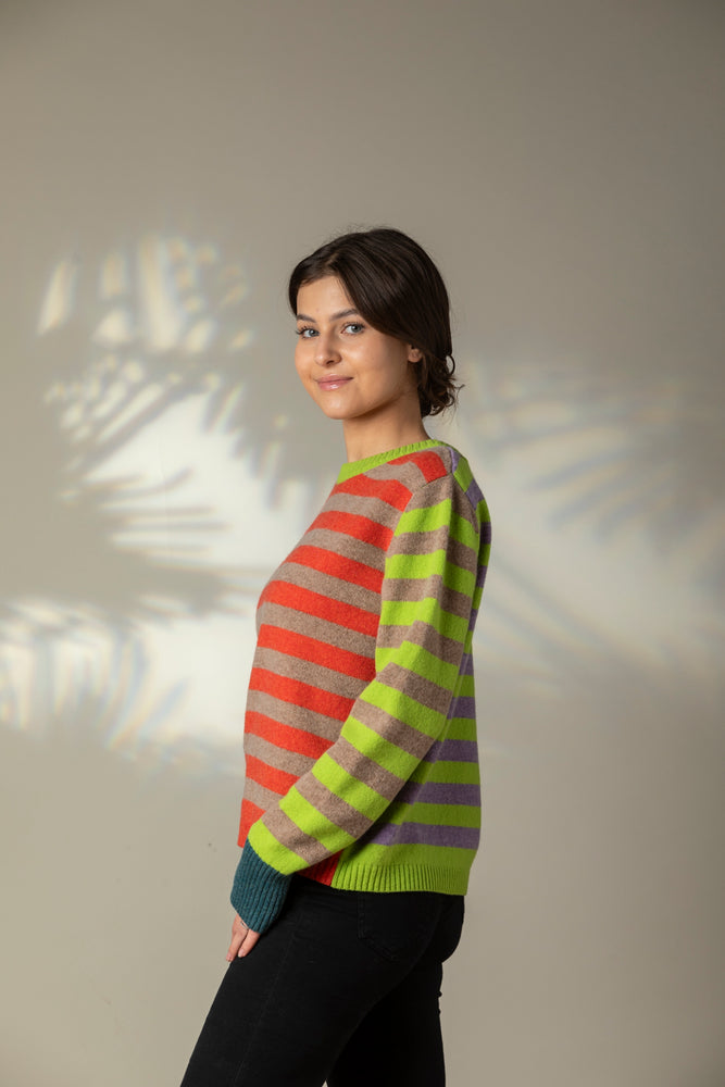 Stobo Stripe Sweater - Luscious