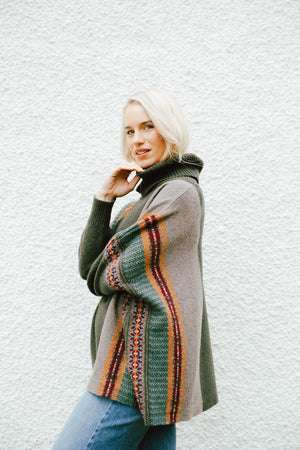 Montrose Cowl Sweater - Bracken