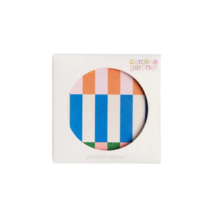 Multi Check Square Pocket Mirror