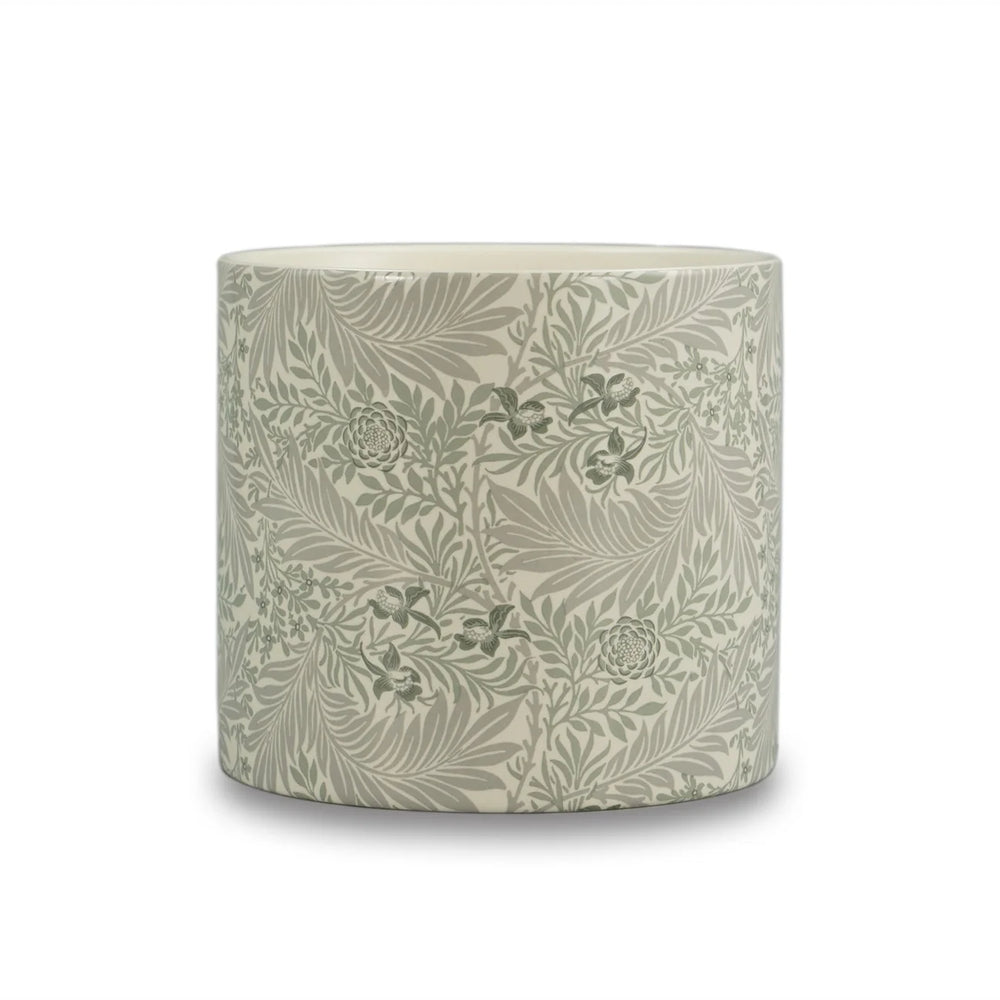 Ceramic Pot (10cm) - William Morris, Larkspur