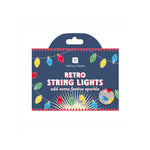 Retro Pop Bulb String Lights - 20 LEDS, 2m