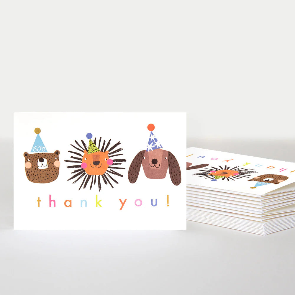 Thank You Cards Pack of 10 - For Children