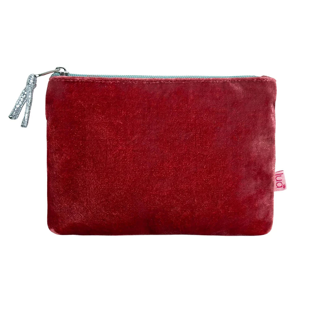 Silk Velvet Pouch