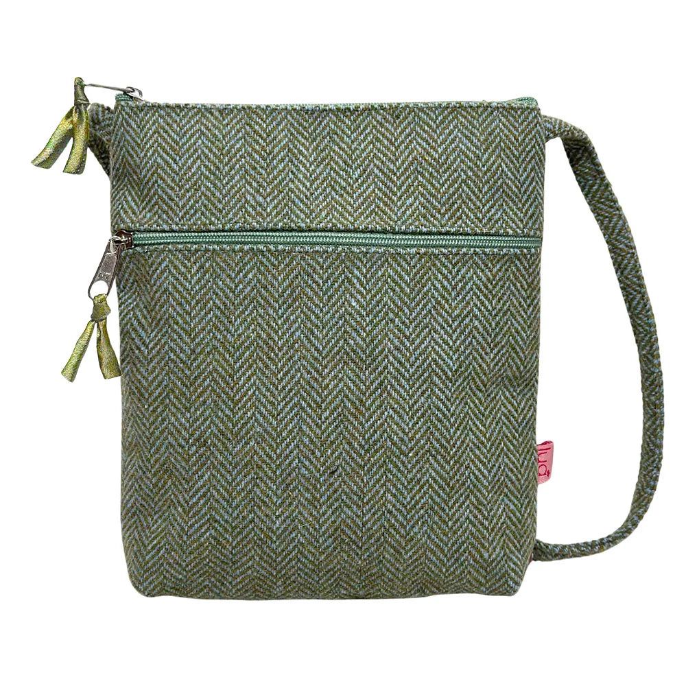 Cross-Body Purse - Herringbone