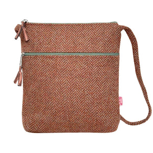 Cross-Body Purse - Herringbone