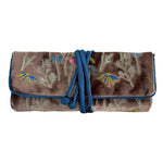 Velvet Jewellery Roll - Meadow