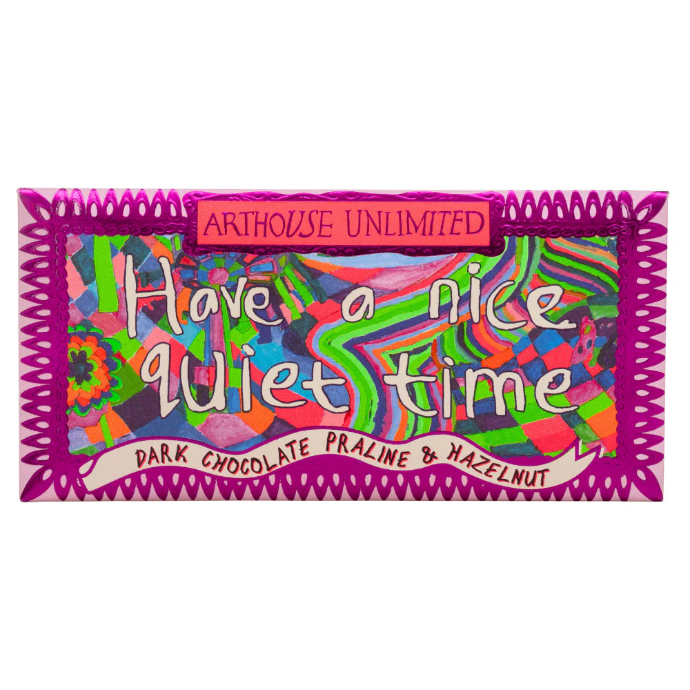 Have a Nice Quiet Time Dark Chocolate With Praline and Hazelnut 25g