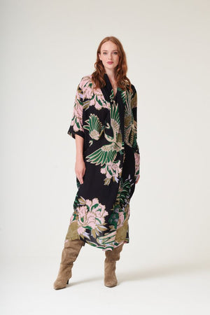 Rachel Dress - Crane Emerald