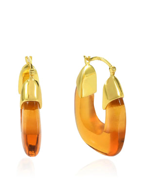 Rafelli Earrings - Citrine