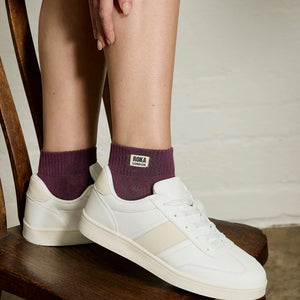 Wembley Cotton Socks - Berry