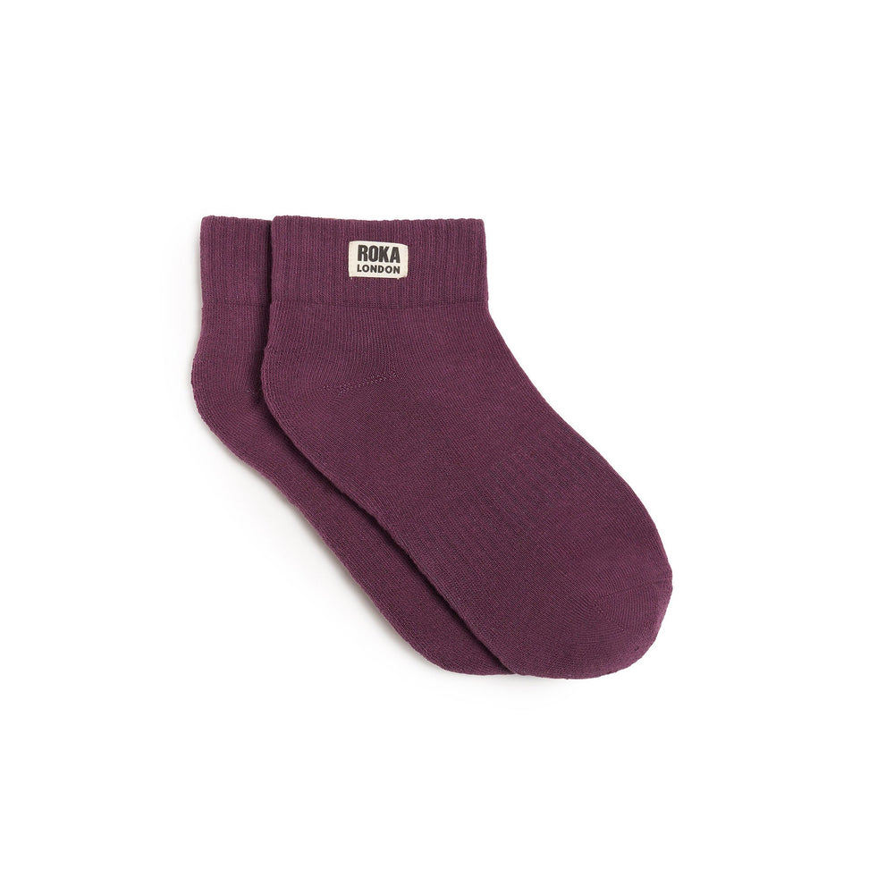 Wembley Cotton Socks - Berry