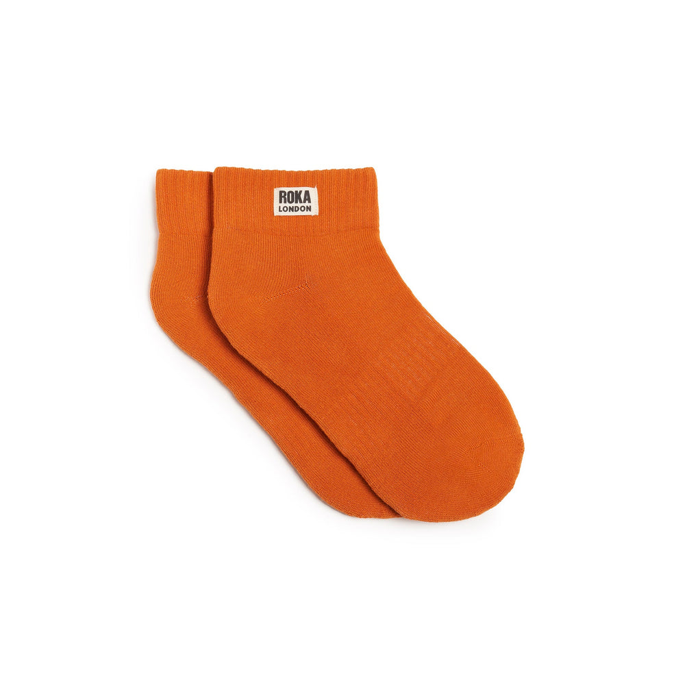 Wembley Cotton Socks - Burnt Orange