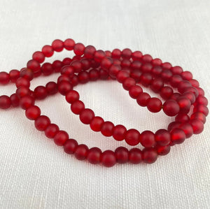 Glass Bead Necklace - Recycled, Fair Trade