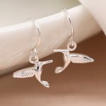 Sterling Silver Hummingbird Earrings