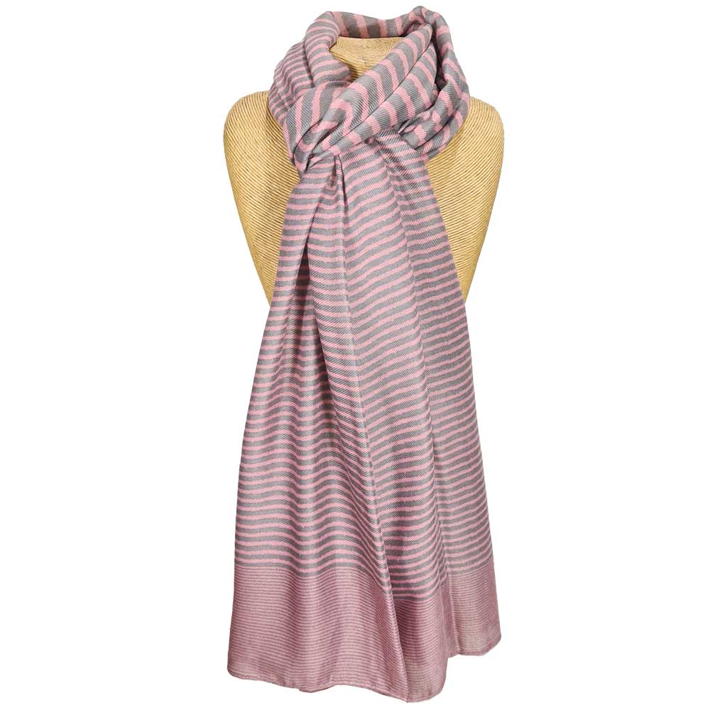 Cross Stripe Scarf