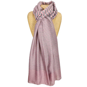 Cross Stripe Scarf