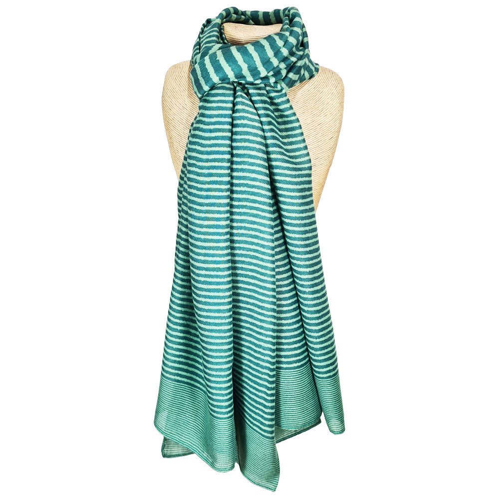 Cross Stripe Scarf