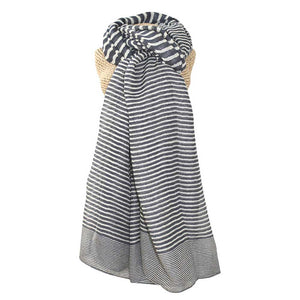 Cross Stripe Scarf