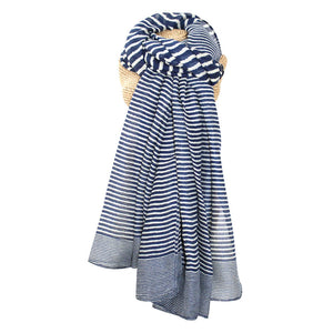 Cross Stripe Scarf