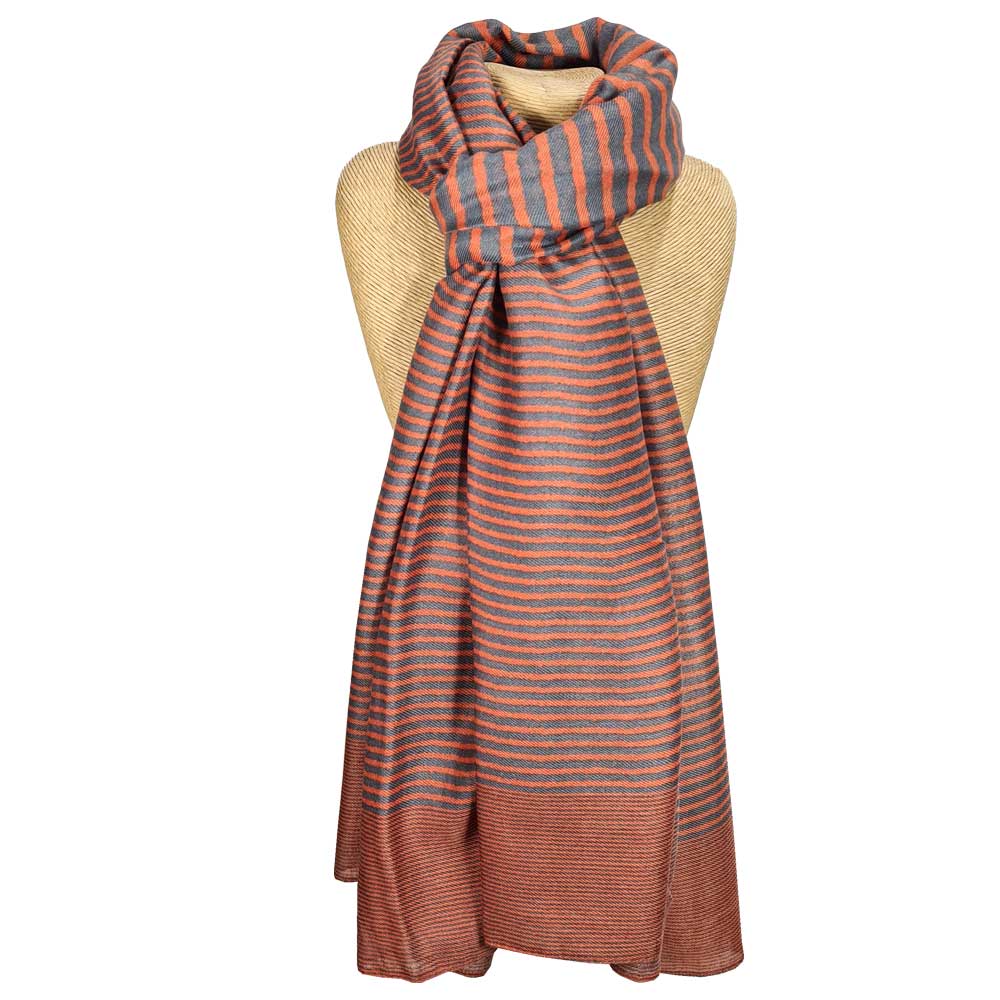 Cross Stripe Scarf