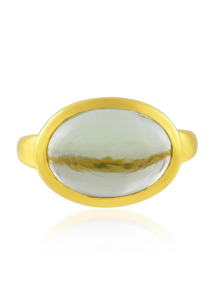 Sian Ring, Soft Green - Medium