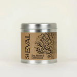Sea Moss and Driftwood Scented Tin Candle