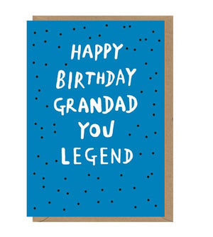 Grandad Happy Birthday Card