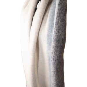 Greys and Blues Stripes Super Soft Scarf