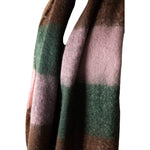 Green, Pink & Maroon Checked Super Soft Check Scarf
