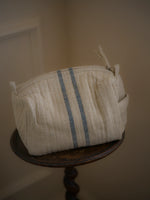 Timeless Linen Wash Bag - Blue