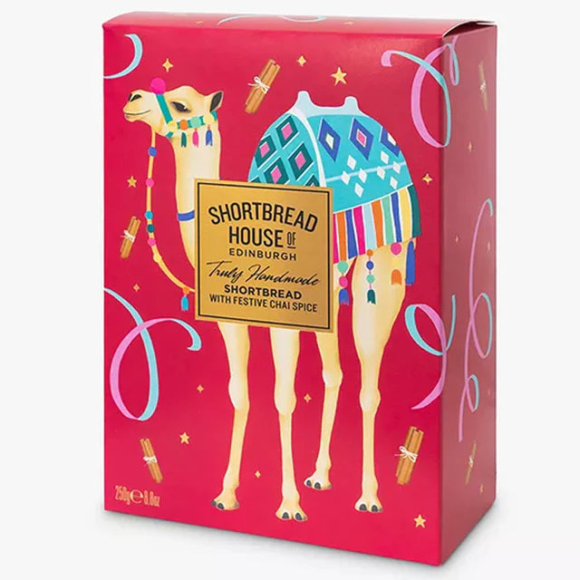 250g Christmas Shortbread Festive Chai Spice - Truly Handmade Biscuits