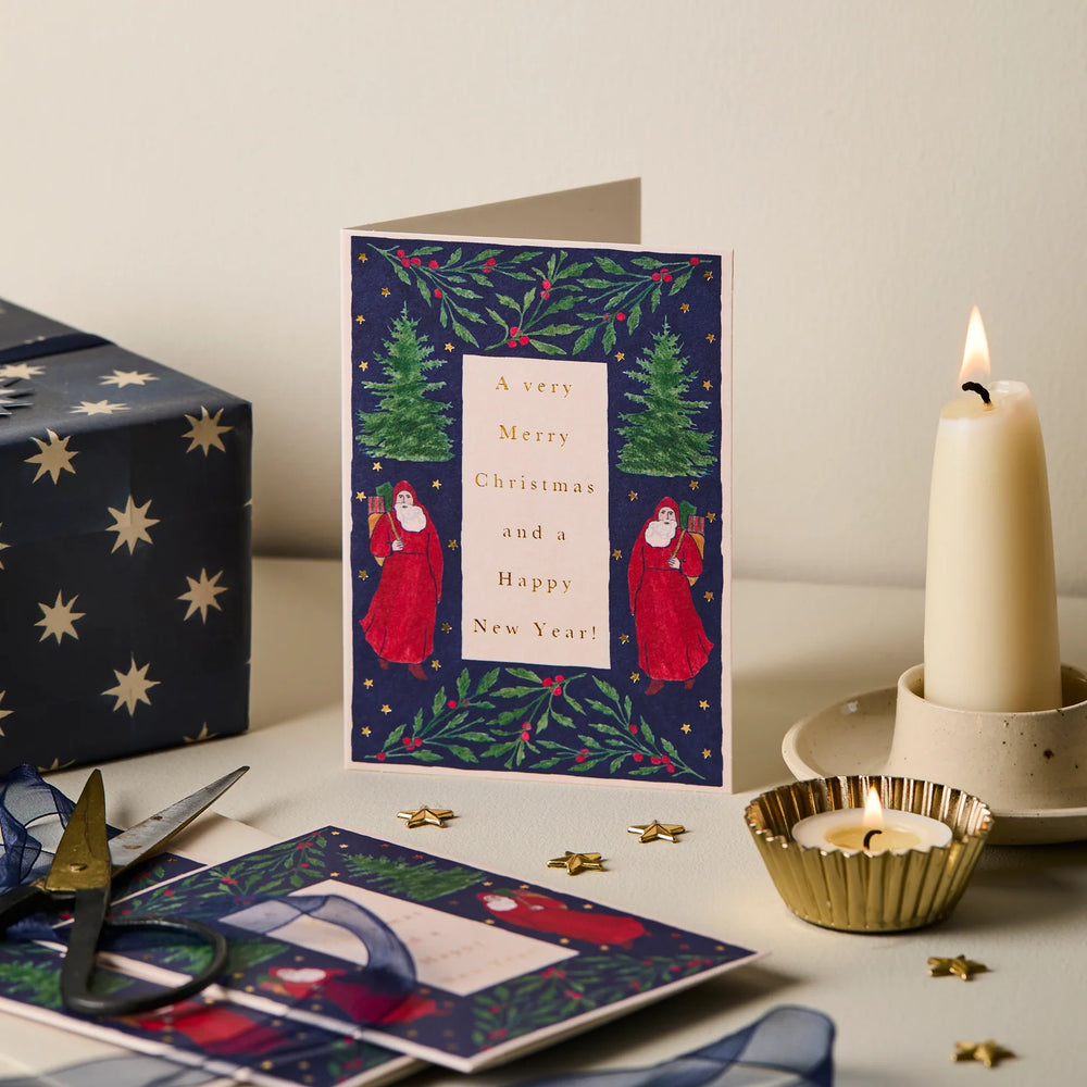 Festive Border Merry Christmas Card