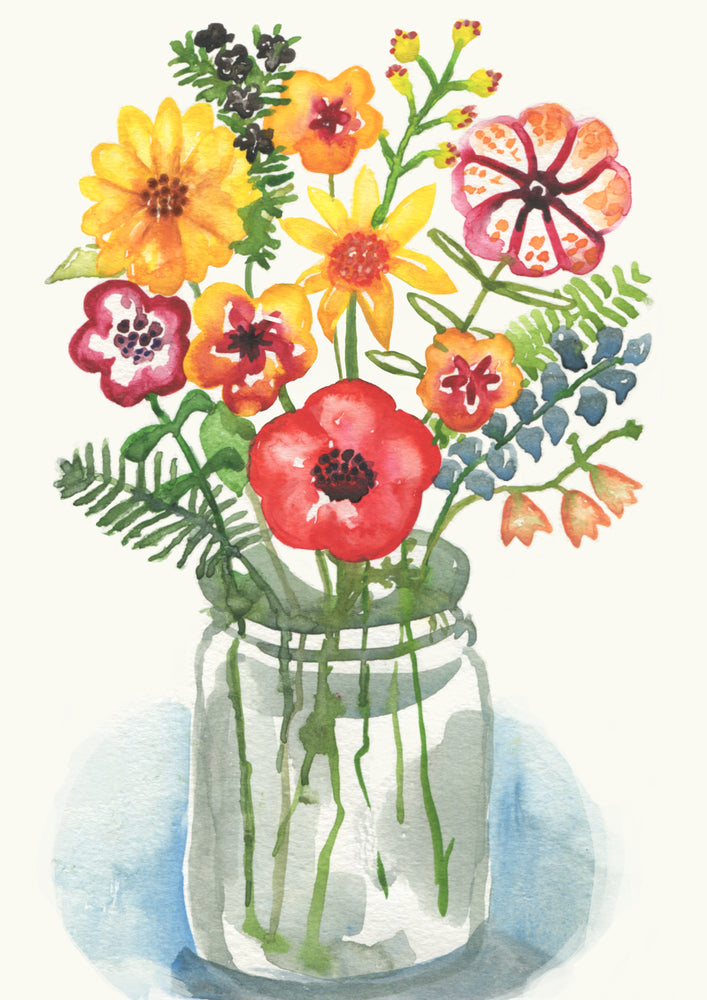 Summer Posy Card