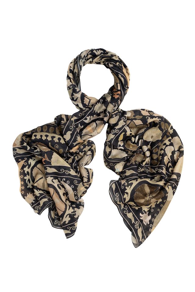 Susani Scarf - Charcoal