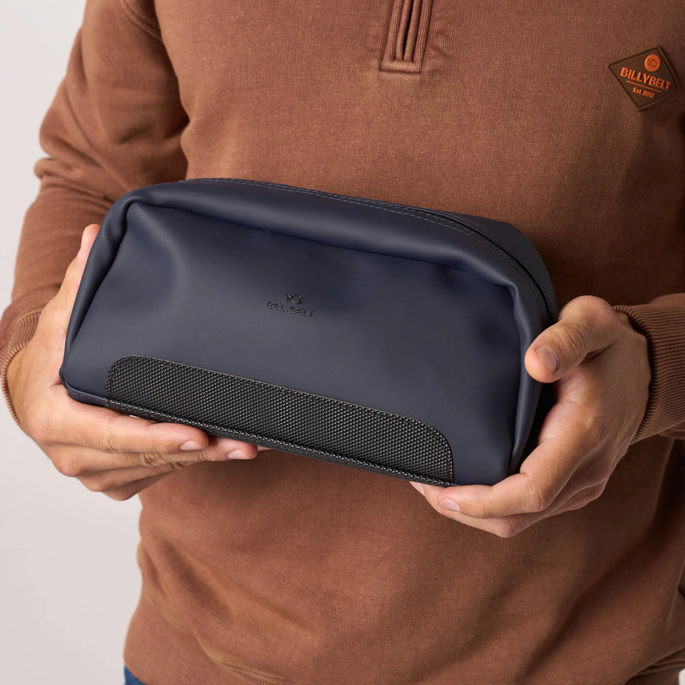 Waterproof Wash Bag 100% Recycled Poly - Navy