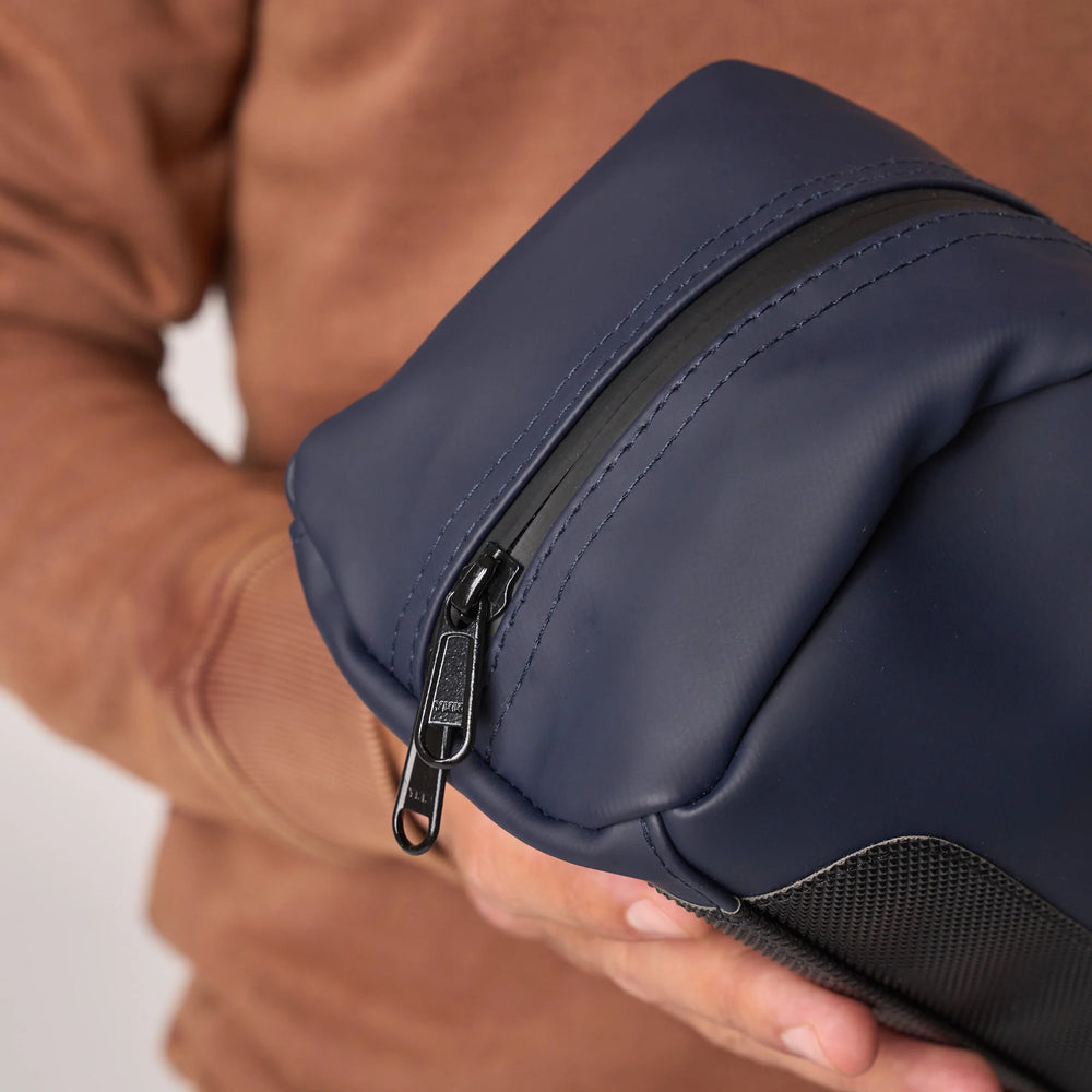 Waterproof Wash Bag 100% Recycled Poly - Navy