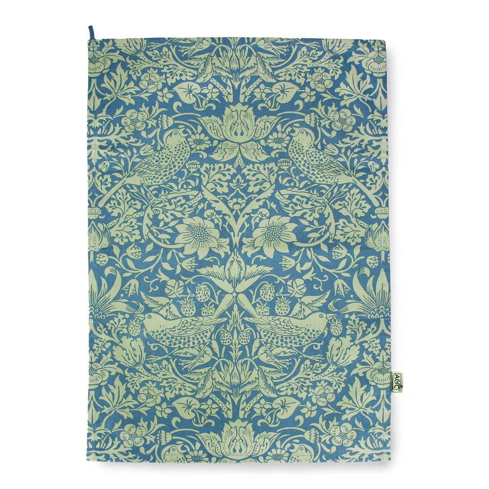 Tea Towel - Recycled Cotton - William Morris (Sage)