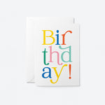Happy Birthday Greetings Card